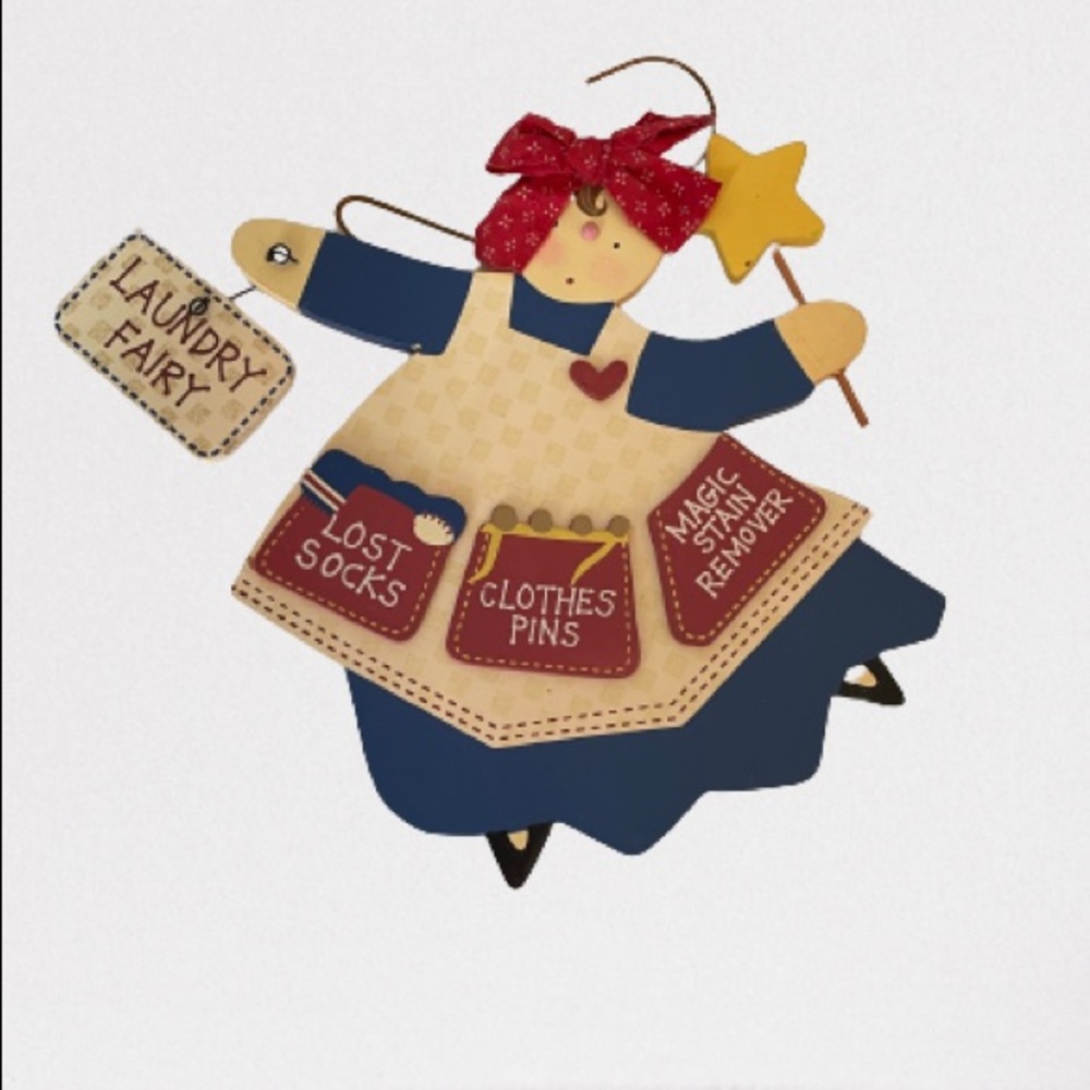 Laundry Fairy wall decor